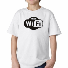 Imagen de Remera Free Wifi Libre Conectarse Internet