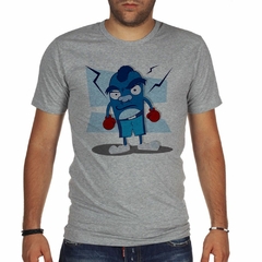 Remera Figura Boxeador Dibujo Arte - TiendaCubik