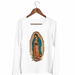 Remera Manga Larga Vigen De Guadalupe Religion Catolico en internet