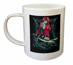 Taza Derby Girl Mujer Tatuada Con Espada Art - comprar online