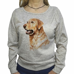 Musculosa Perro Labrador Pintura Art M2