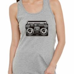 Musculosa Deportiva Reproductor Radio Antiguo Old - comprar online