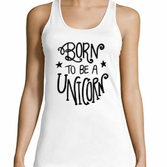 Musculosa Deportiva Born To Be A Unicorn M3