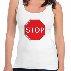 Musculosa Deportiva Señal Stop Pare - comprar online