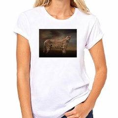 Remera Cheetah Pintura Art M2 - TiendaCubik