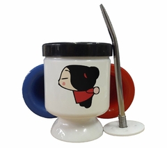 Mate Pucca Y Garu Amor Soga Corazon - comprar online