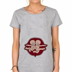 Remera Bebes Gemelos En La Panza - comprar online