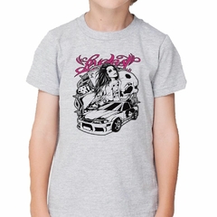 Remera Mujer Tatto Autos Calavera - tienda online