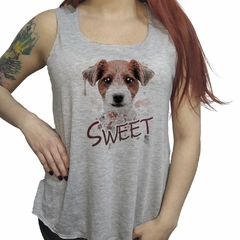 Musculosa Perro Cool Anteojos Sweet