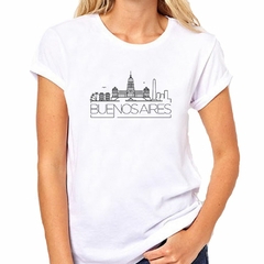 Remera Argentina Ciudad Arte Cultura - TiendaCubik