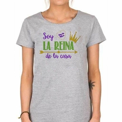 Remera Dia De La Madre Soy La Reina - TiendaCubik