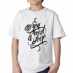 Remera All You Need Is Love #2 - tienda online