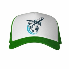 Gorra Avion World Plane Viajar Cielo - TiendaCubik