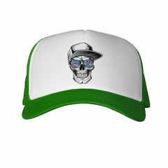 Gorra Calavera Cool Con Anteojos Y Gora - TiendaCubik