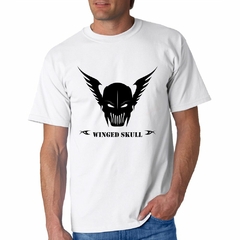 Remera Winged Skull Mascara Casco Guerrero - comprar online