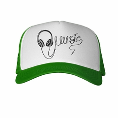 Gorra Musica Auriculares Frase Amor - TiendaCubik