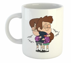 Taza Gravity Falls Amigos Friends Mabel Dipper