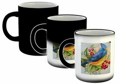 Taza Ave Dibujo Colores Art - TiendaCubik