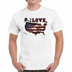 Remera I Love United States - comprar online