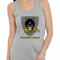 Musculosa Deportiva Panther Woman Casco Mujer Pantera - comprar online