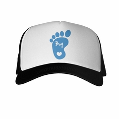 Gorra Huella Celeste Bebe Niño - comprar online