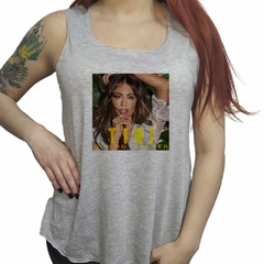 Musculosa Cantante Foto Hoja Pop Tini