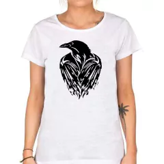 Remera Cuervo Negro Vector