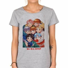 Remera Bts Grupo Musica Music Caricatura - comprar online