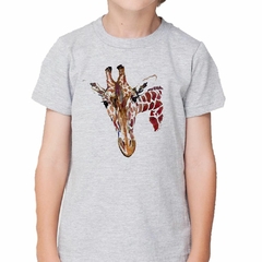 Imagen de Remera Jirafa Watercolor Dibujo Art