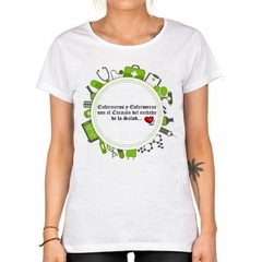 Remera Enfermeros Y Enfermeras Salud Diseñ - TiendaCubik