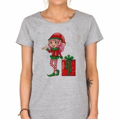 Remera Elfo Navidad Regalo Sorpresa M2 - comprar online