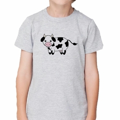 Remera Vaca Infantil Dibujo M1 - comprar online