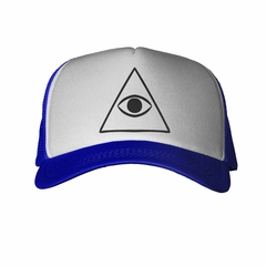 Gorra Triangulo Con Un Ojo Vector