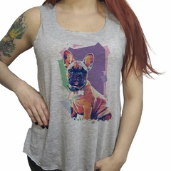 Musculosa Bulldog Popart