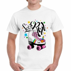 Remera Lest Roll Patines Unicornio Arcoiris - TiendaCubik