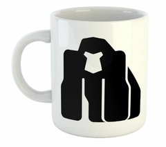 Taza Gorila Mono Silueta Gorilla Primate