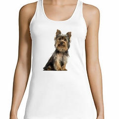 Musculosa Deportiva Perro Yorkshire Sentado - comprar online