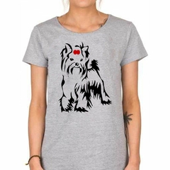 Remera Perro Yorkshire Vector M1