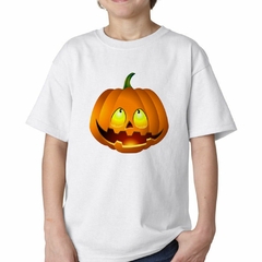 Remera Calabaza De Halloween Feliz - TiendaCubik