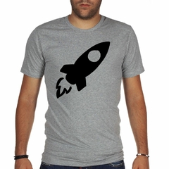 Remera Cohete Espacial Despegando - tienda online