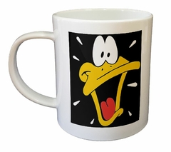 Taza Pato Lucas Caricatura Cara Asombro Boca - comprar online