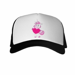 Gorra Unicornio Corazon Con El Texto Q Quieras - comprar online