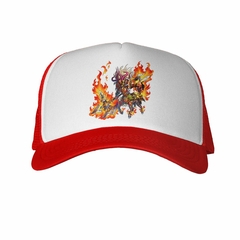 Gorra Guerrero Oriental Mitologia Fuego Arma en internet
