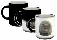 Imagen de Taza Gato Azul Ruso Sentado En Cuatro Patas