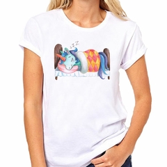 Imagen de Remera Unicornio Durmiendo Tapado