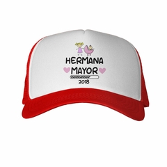 Gorra Hermana Mayor Bateria Cargando en internet