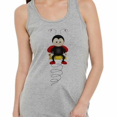 Musculosa Deportiva Vaquitas De San Antonio Mariquita Dibujo