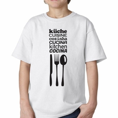 Imagen de Remera Kitchen Cocina Spoon Fork Knife