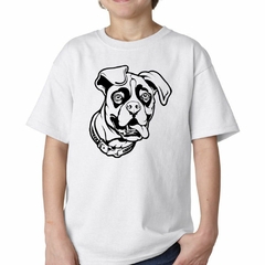 Remera Perro Boxer Cara Sacando Lengua - comprar online