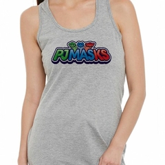 Musculosa Deportiva Pjmasks Dibujo Animado Caricatura - comprar online